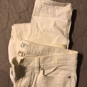 Loft distressed skinny jeans